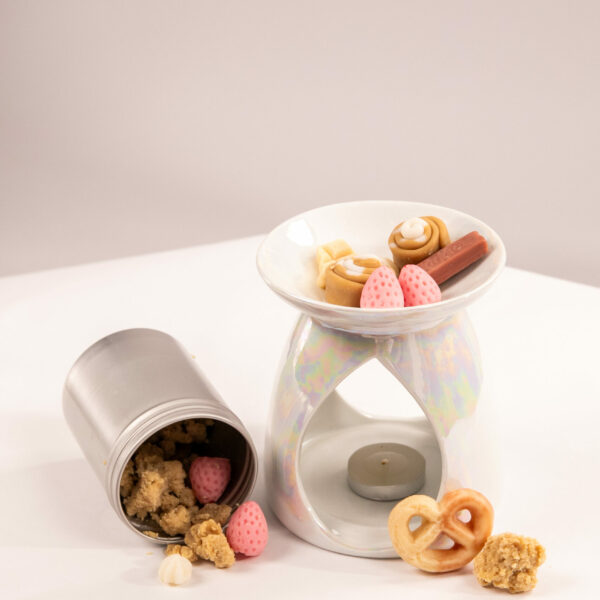 Wax melts σε βαζάκι τρίμμα