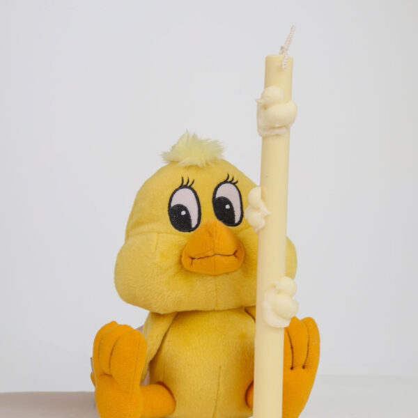 Λαμπάδα με Λούτρινο Παπάκι