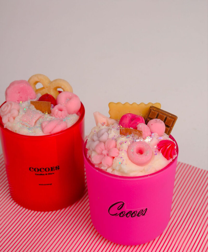 Pink or Red Candle